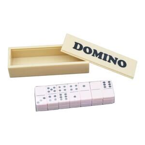 Miniature Dominoes For 18" Dolls Our Generation AG Doll Accessory 28 Carry Case